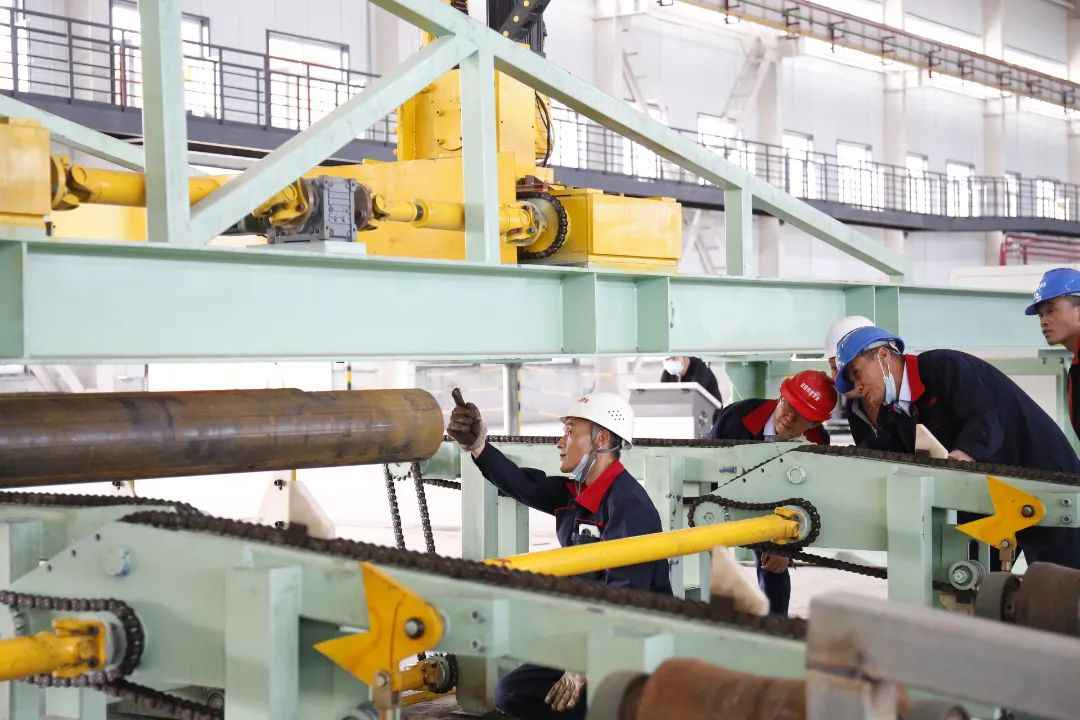 奥仁格管道推荐：新疆十二师首家钢管基地正式投产