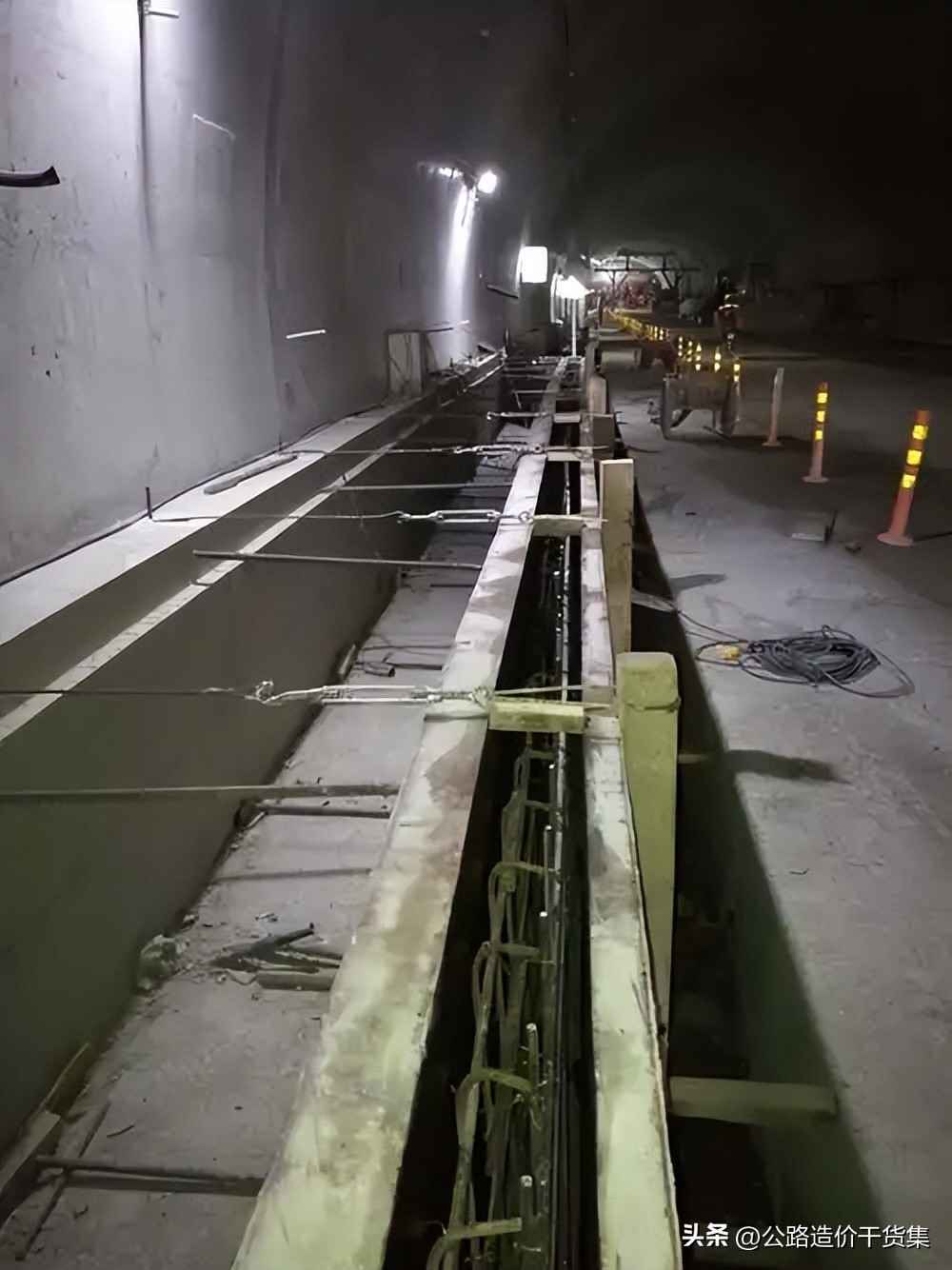 电力管沟造价 公路造价干货：隧道工程洞内管沟劳务报价分析（40）