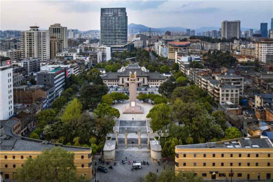 昭通方形电力管 云南建筑大观：纪念馆中正气长存