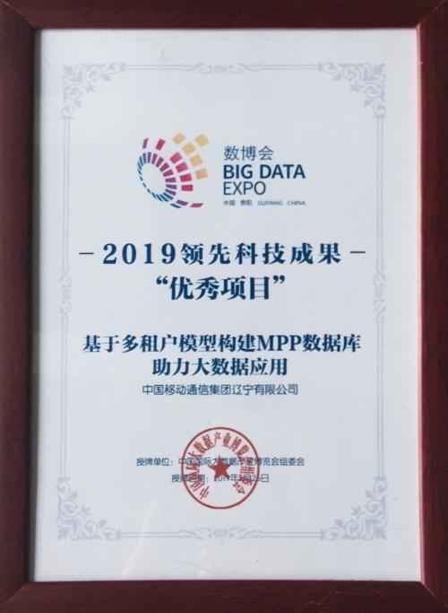 辽宁MPP电力管订制与华为数据库项目荣获数博会大奖